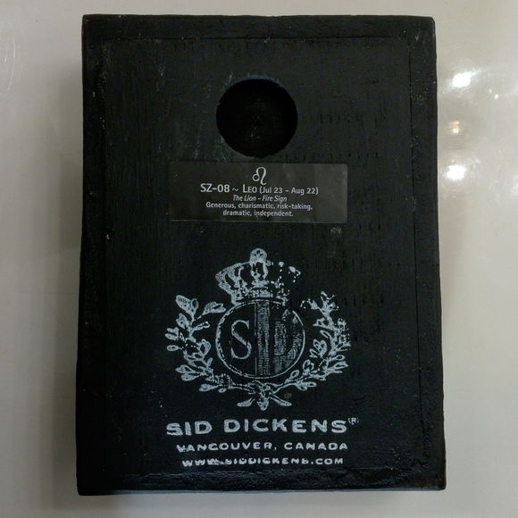 Sid Dickens, SZ-08 "Leo" silver Memory-Block wall tile *Rare & Retired* - Picture 8 of 8